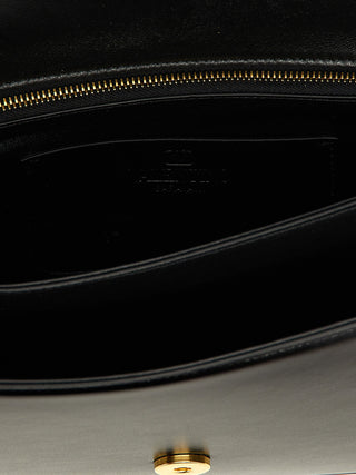 Valentino Garavani Black Calfskin Shoulder Bag
