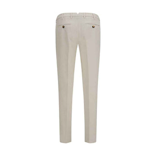 Brunello Cucinelli White Cotton Casual Pants