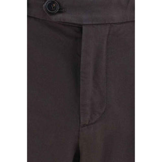 Brunello Cucinelli Brown Cotton Casual Pants