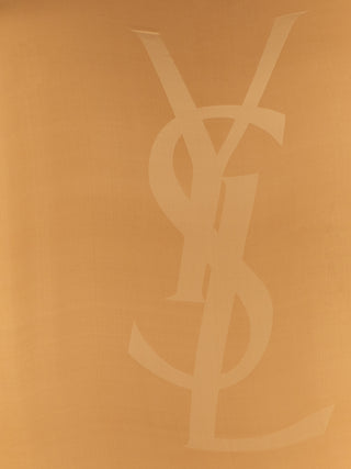 Saint Laurent Beige Silk Foulard