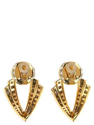 Valentino Garavani Gold Brass Earrings