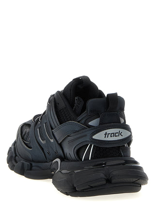 Balenciaga Black Polyethylene Athletic Sneakers