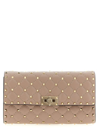 Valentino Garavani Multicolor Lamb Leather Shoulder Bag