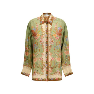 Zimmermann Multicolor Silk Pattern Shirt