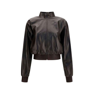 Gucci Brown Lamb Ovis Aries Aries Bomber