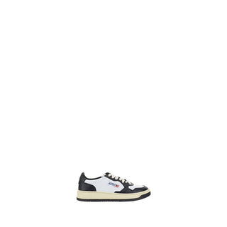 Autry White Calf Leather Bos Taurus Athletic Sneakers
