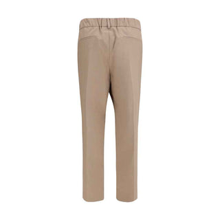 Brunello Cucinelli Beige Cotton Casual Pants
