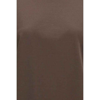 Brunello Cucinelli Brown Cotton T-Shirt