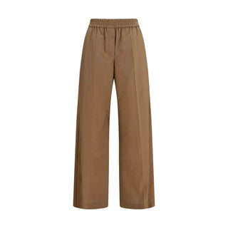 Brunello Cucinelli Brown Cotton Casual Pants