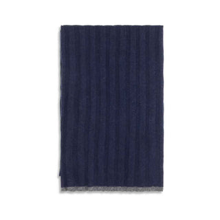 Brunello Cucinelli Blue Cashmere Foulard