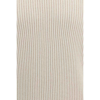Brunello Cucinelli Beige Cashmere Turtleneck