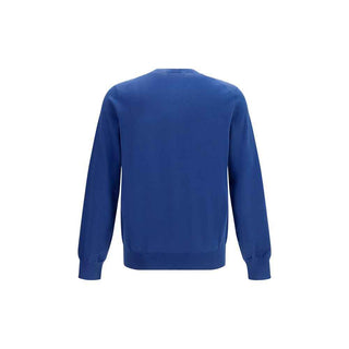 Brunello Cucinelli Blue Cotton Sweatshirt