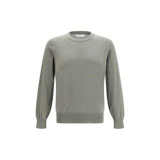 Brunello Cucinelli Bicolor Cotton Sweatshirt