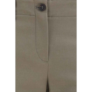 Brunello Cucinelli Brown Cotton Flared Pants