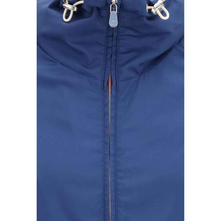 Brunello Cucinelli Blue Polyester Shell Jacket