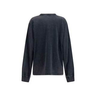 Alexander Wang Black Cotton Sweatshirt
