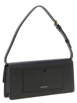 Off-White Black Polyester Shoulder Bag