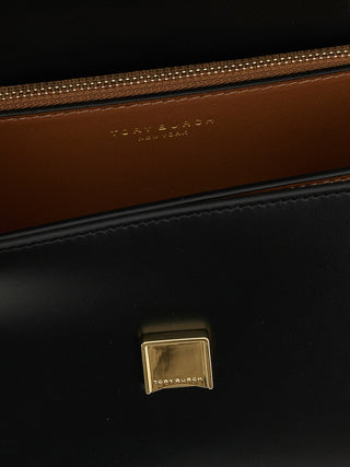 Tory Burch Black Calfskin Crossbody Bag