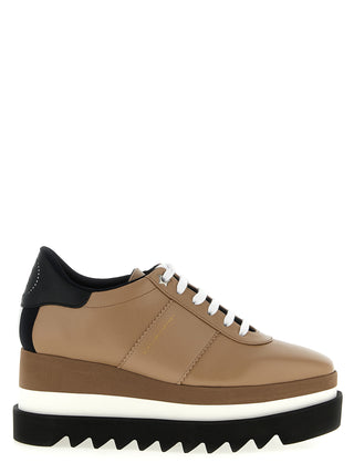 Stella McCartney Beige Polyethylene Wedge Sandals
