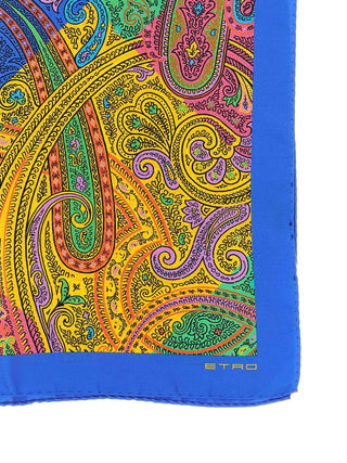 Etro Multicolor Silk Scarf
