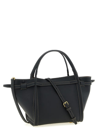 Tod's Black Calfskin Tote Bag