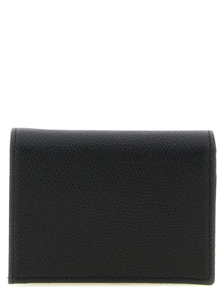 Valentino Garavani Black Calfskin Cardholder