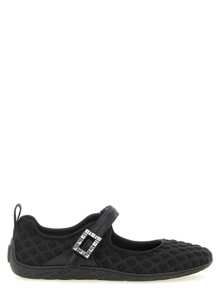 Roger Vivier Black Polyamide Ballet Flats