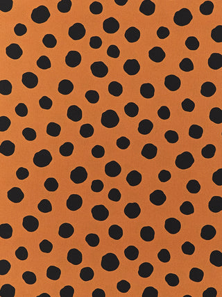 Valentino Garavani Brown Silk Scarf