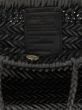 Dragon Diffusion Black Calfskin Handbag