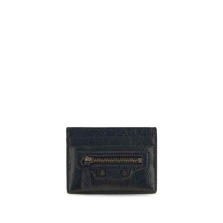 Balenciaga Black Lamb Ovis Aries Aries Wallet