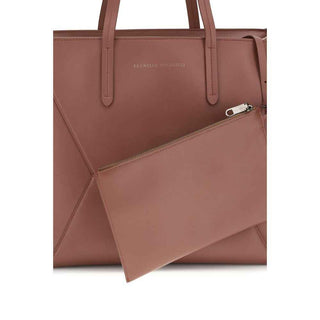 Brunello Cucinelli Multicolor Calf Leather Bos Taurus Shoulder Bag