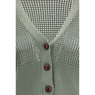 Brunello Cucinelli Bicolor Cotton Cardigan
