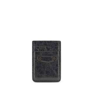 Balenciaga Black Lamb Ovis Aries Aries Wallet