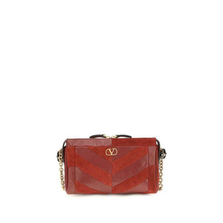 Valentino Garavani Multicolor Calf Leather Bos Taurus Shoulder Bag