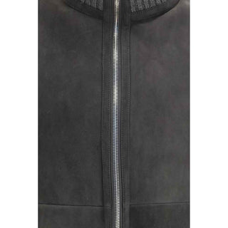 Brunello Cucinelli Gray Wool Oves Aries Full-Length Jacket