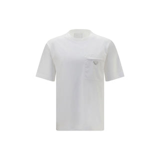 Prada White Cotton T-Shirt