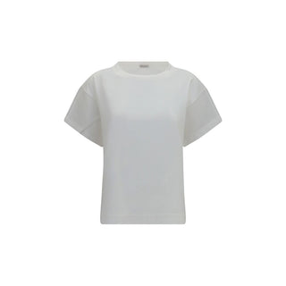 Brunello Cucinelli White Cotton T-Shirt