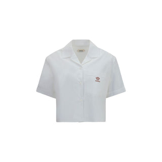 Versace White Cotton Dress Shirt