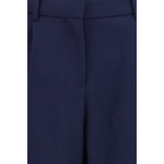 Balenciaga Blue Wool Oves Aries Pants