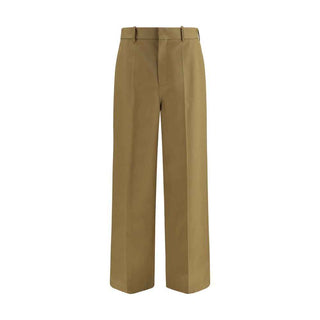 Balenciaga Beige Cotton Chino Pants