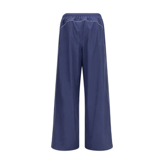 Balenciaga Blue Cotton Athletic Pants