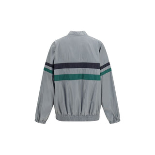 Miu Miu Gray Polyester Shell Jacket