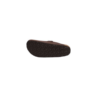 Birkenstock Brown Leather Clogs