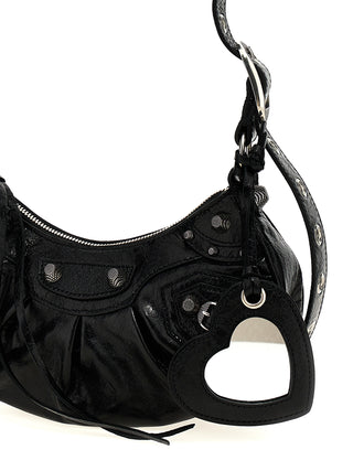 Balenciaga Black Lamb Leather Crossbody Bag
