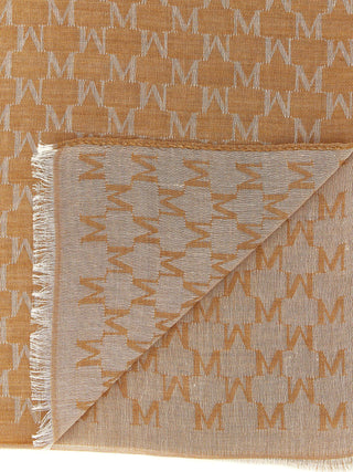 Max Mara Brown Cotton Foulard