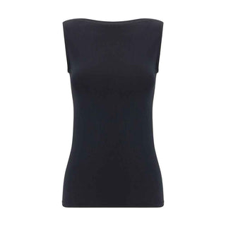 Wolford Black Modal Sleeveles T-Shirt