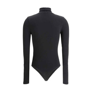 Wolford Black Cotton Bodysuit