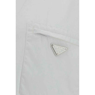 Prada White Cotton T-Shirt