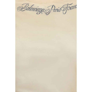 Balenciaga Beige Cotton T-Shirt