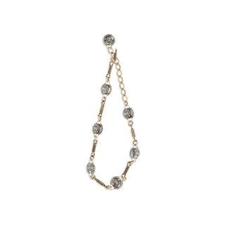 Versace Silver Brass Necklace